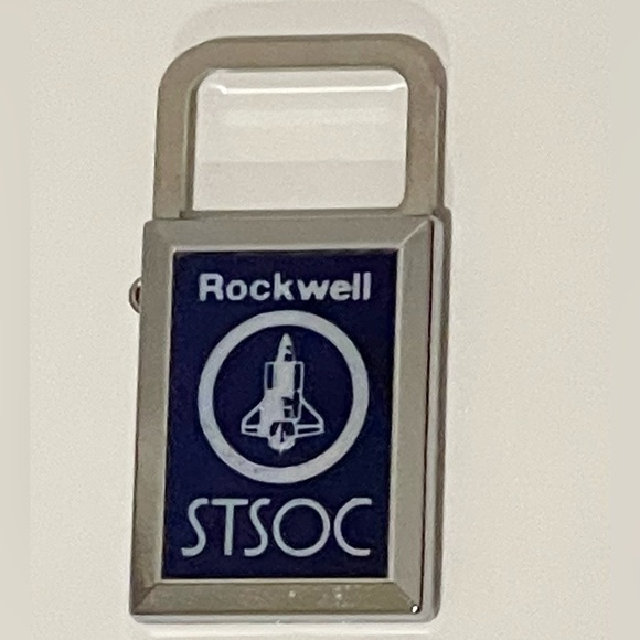 Rockwell STSOC vintage keyring fob. - Picture 1 of 7